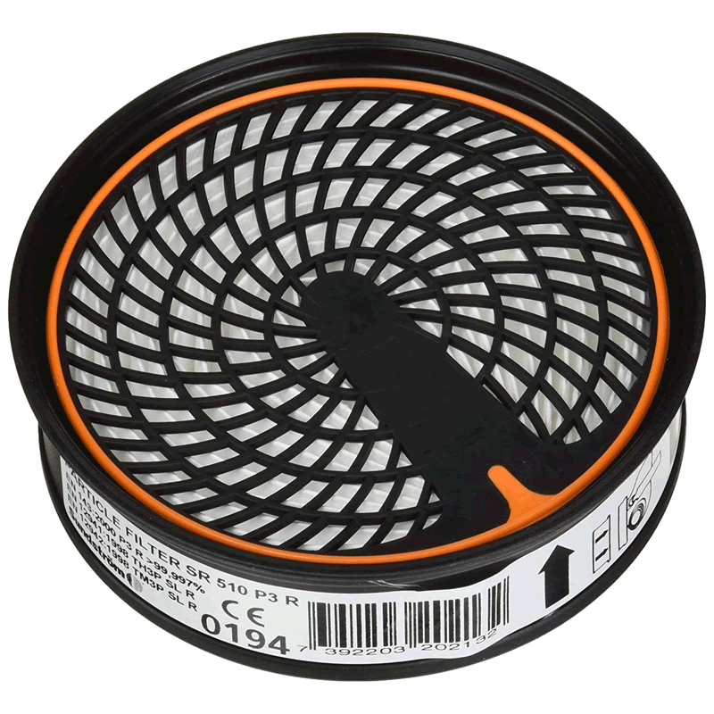 Sundstrom SR 510 P3 Particulate Filter (Dusts and Aerosols)